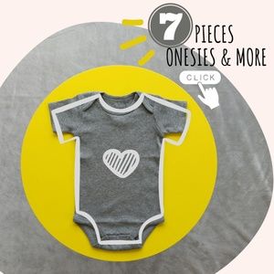 Bundle Onesies, Tops & More 7 Pieces